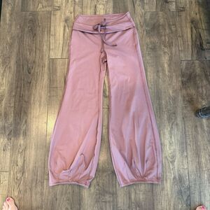 Free People Movement NWOT Quick Step Drawstring Flare Pants Size Small
